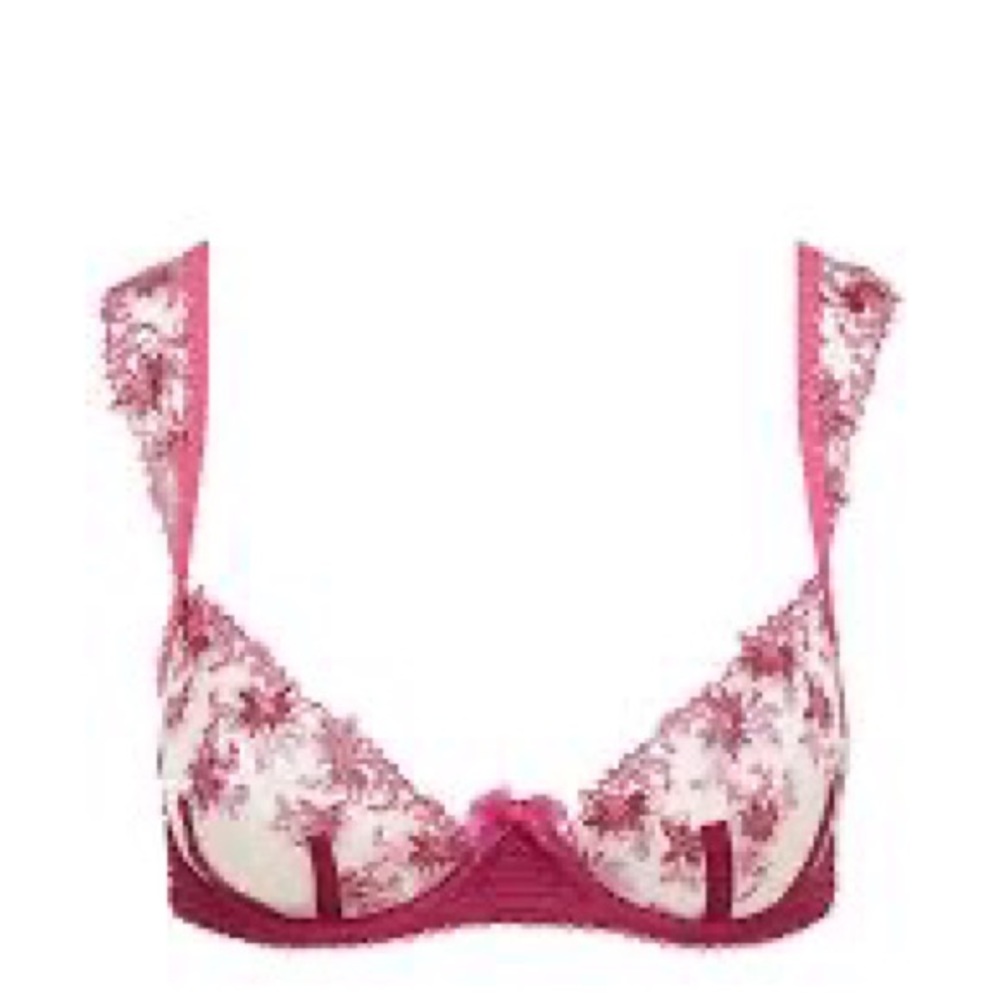 Women's For Love & Lemons Ophelie Bra Pink size L